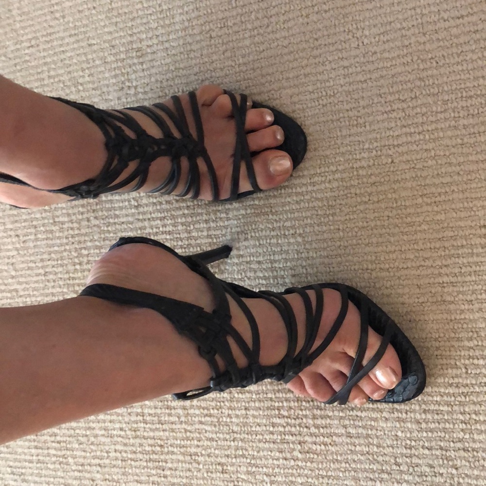 L.A.M.B gladiator heels